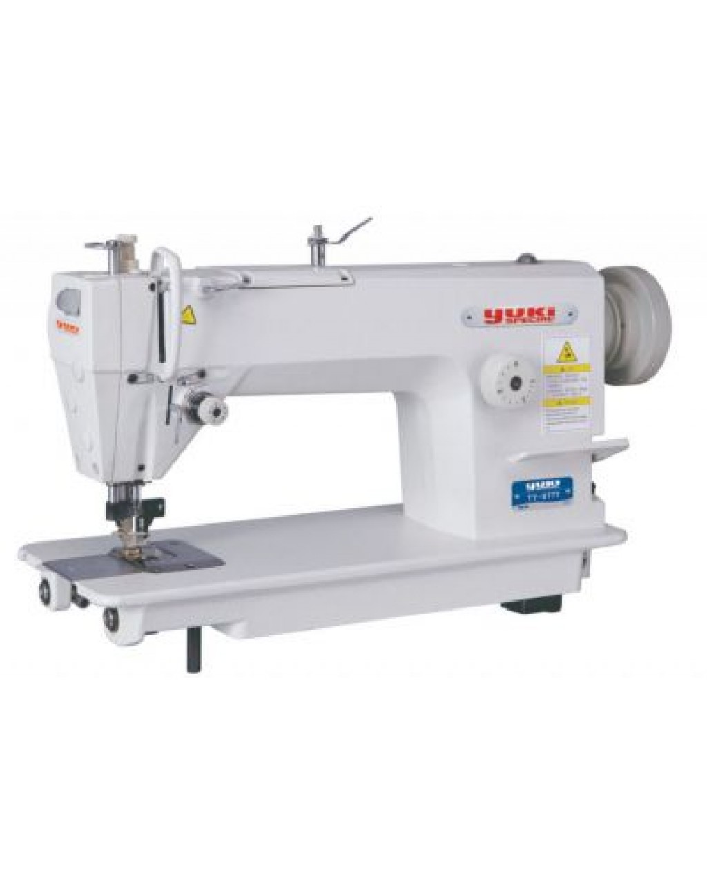 Yuki YK-9077 Kenar Bıçaklı Tam Yağlı Tek İğne Kilit Dikiş (Brother Bıçak Sistemli-Kavramalı Motor)