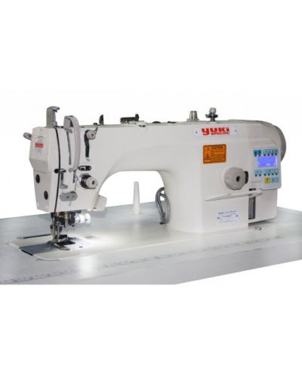 Yuki YK-5559WE-4 Kenar Bıçaklı Tam Yağlı Direct Drive İplik Kesicili Tek İğne Kilit Dikiş