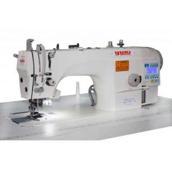 Yuki YK-5559WE-4 Kenar Bıçaklı Tam Yağlı Direct Drive İplik Kesicili Tek İğne Kilit Dikiş