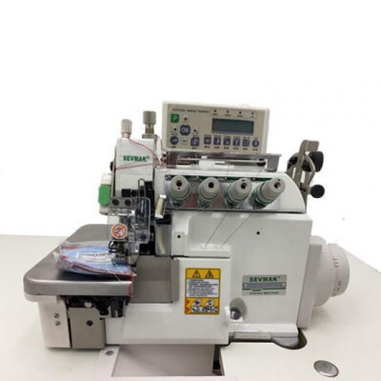 Sevmak VT-3216EXT-05UBT 5 İplik Transportlu Tam Otomatik Akıllı İplik Kesicili Overlok Makinası Sevmak VT-3216EXT-05UBT 5 İplik Transportlu Tam Otomatik Akıllı İplik Kesicili Overlok Makinası
