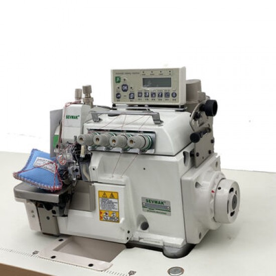 Sevmak SK-5214EXT-04UBT 4 İplik Transportlu Tam Otomatik Akıllı İplik Kesicili Overlok Makinası Sevmak SK-5214EXT-04UBT 4 İplik Transportlu Tam Otomatik Akıllı İplik Kesicili Overlok Makinası