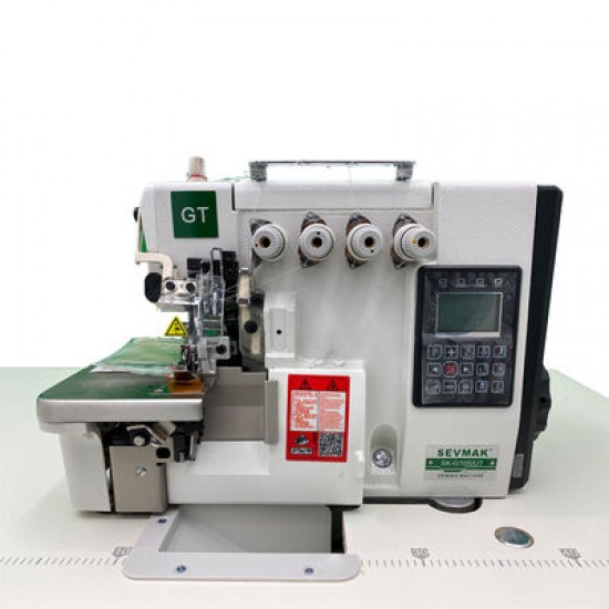 Sevmak SK-05GT-UBT 5 İplik Tam Otomatik Akıllı Elektrikli İplik Kesicili Overlok Makinası Sevmak SK-05GT-UBT 5 İplik Tam Otomatik Akıllı Elektrikli İplik Kesicili Overlok Makinası