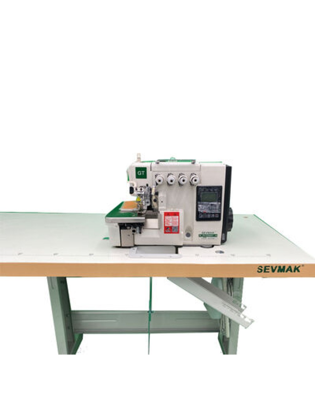 Sevmak SK-04GT-UBT 4 İplik Tam Otomatik Akıllı Elektrikli İplik Kesicili Overlok Makinası