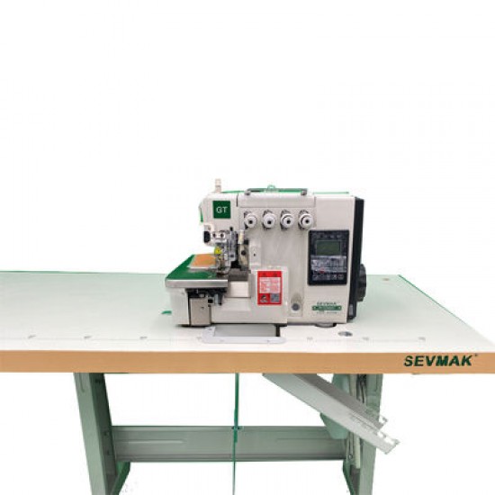Sevmak SK-04GT-UBT 4 İplik Tam Otomatik Akıllı Elektrikli İplik Kesicili Overlok Makinası Sevmak SK-04GT-UBT 4 İplik Tam Otomatik Akıllı Elektrikli İplik Kesicili Overlok Makinası
