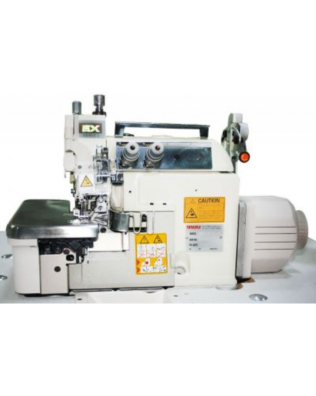 Yuki YK-8200T-04M5-50-TA-TKA 4 İplik Alttan Üstten Transportlu Cep Biye Over. + D.Drive