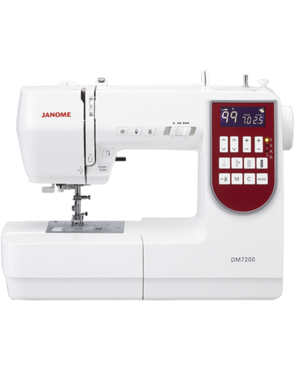 Janome DM7200 Dikiş Nakış Makinesi (Uzatma Tablalı)