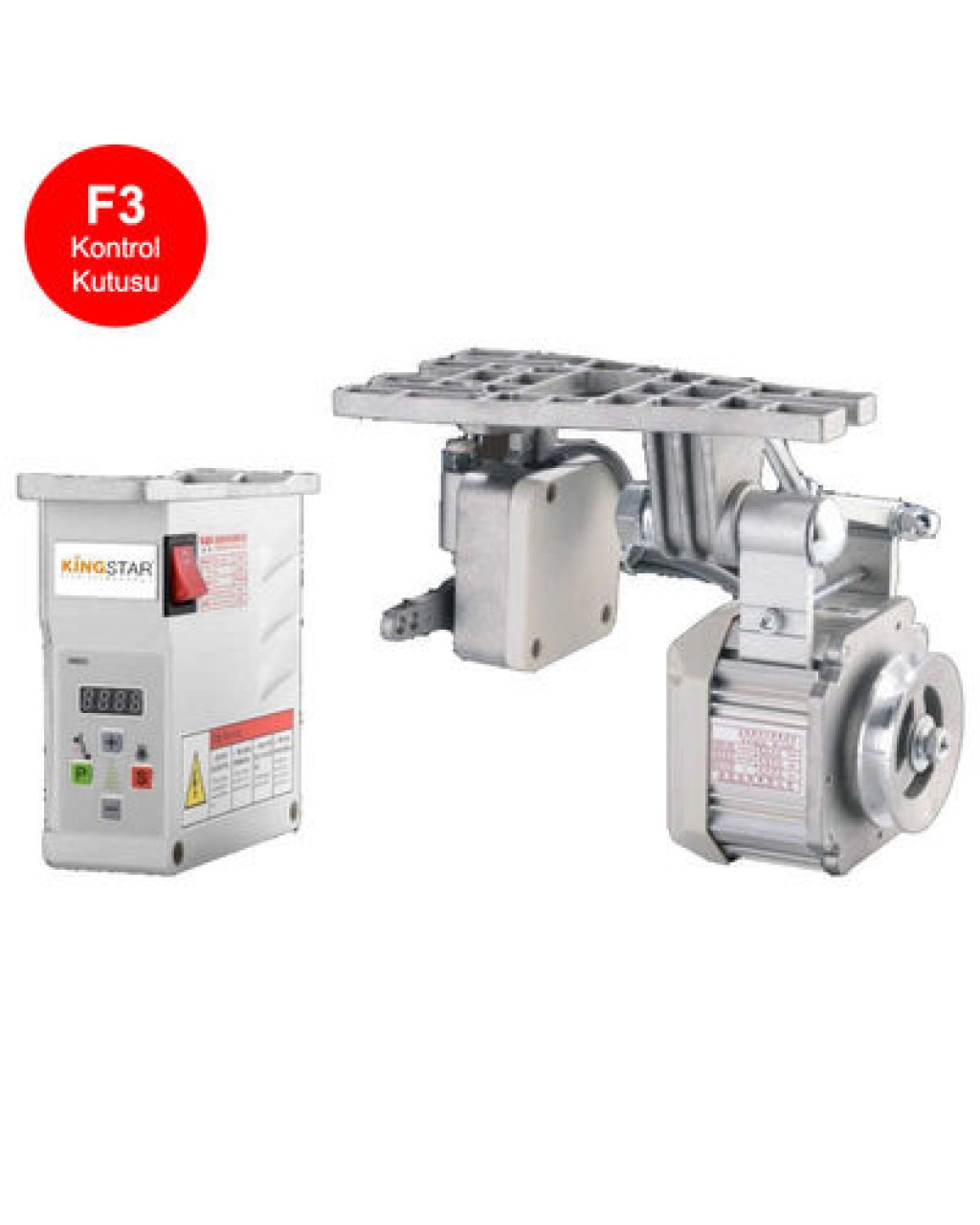 Kingstar X750 Hız Ayarlı Elektronik Servo Motor - İğne Pozisyonlu (750 W)