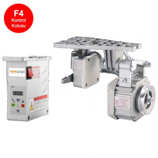 Kingstar X550 Hız Ayarlı Elektronik Servo Motor - İğne Pozisyonlu - 550W F4