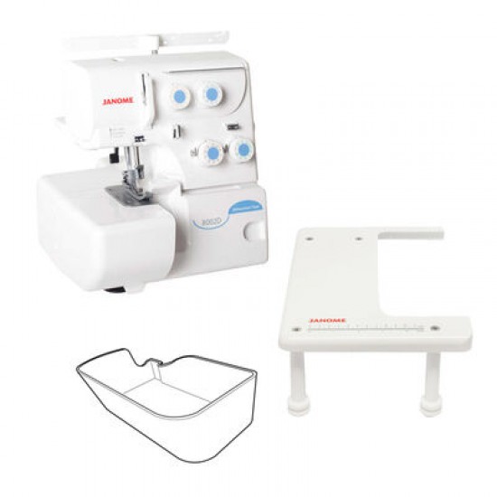 Janome 8002D Overlok Makinesi Paketi Janome 8002D Overlok Makinesi Paketi